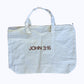 "JOHN 3:16" Large Cream Canvas Bag