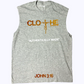 "JOHN 3:16" Grey Tank