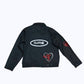 Love You... Love Starts With You...Black Work Jacket