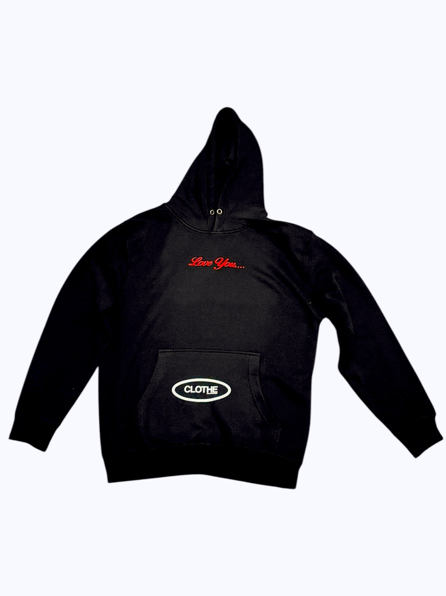 Love You... Love Starts With You...Black Hoodie