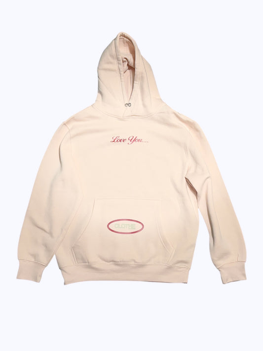 Love You... Love Starts With You...Pink Hoodie
