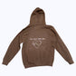 Love You... Love Starts With You...Brown Hoodie