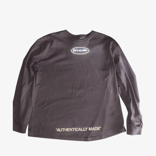 The "God is my clothier." Halo Long Sleeve T-shirt